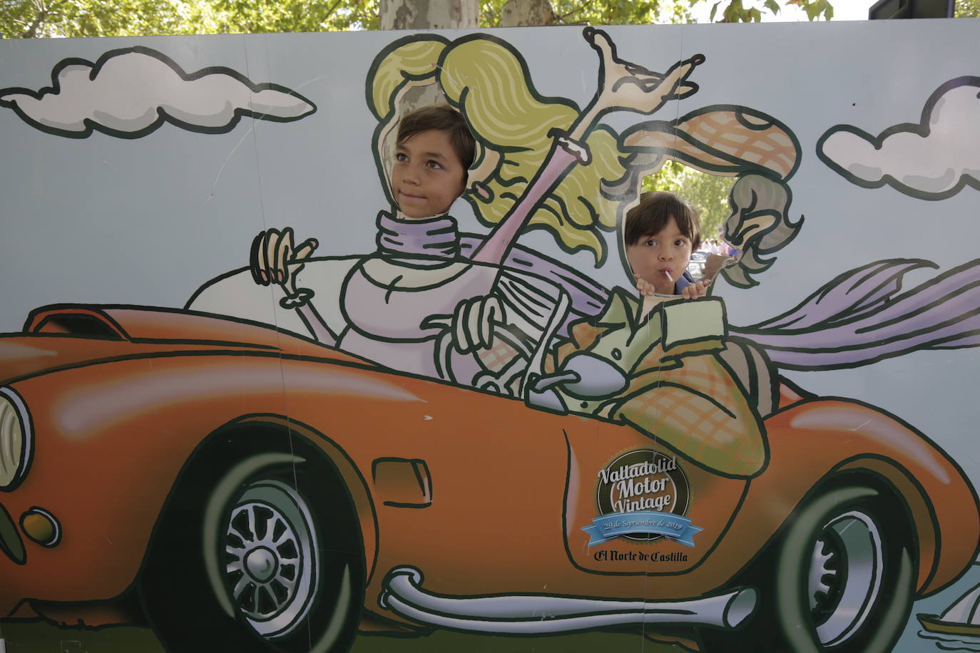 El Valladolid Motor Vintage celebra su séptima edición con récord de participación.