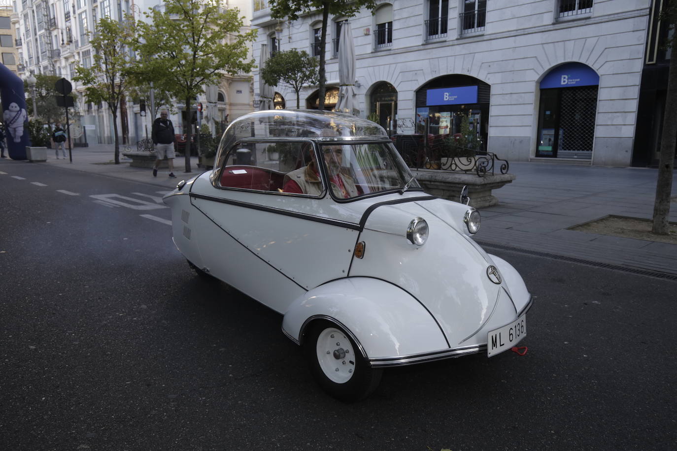 El Valladolid Motor Vintage celebra su séptima edición con récord de participación.