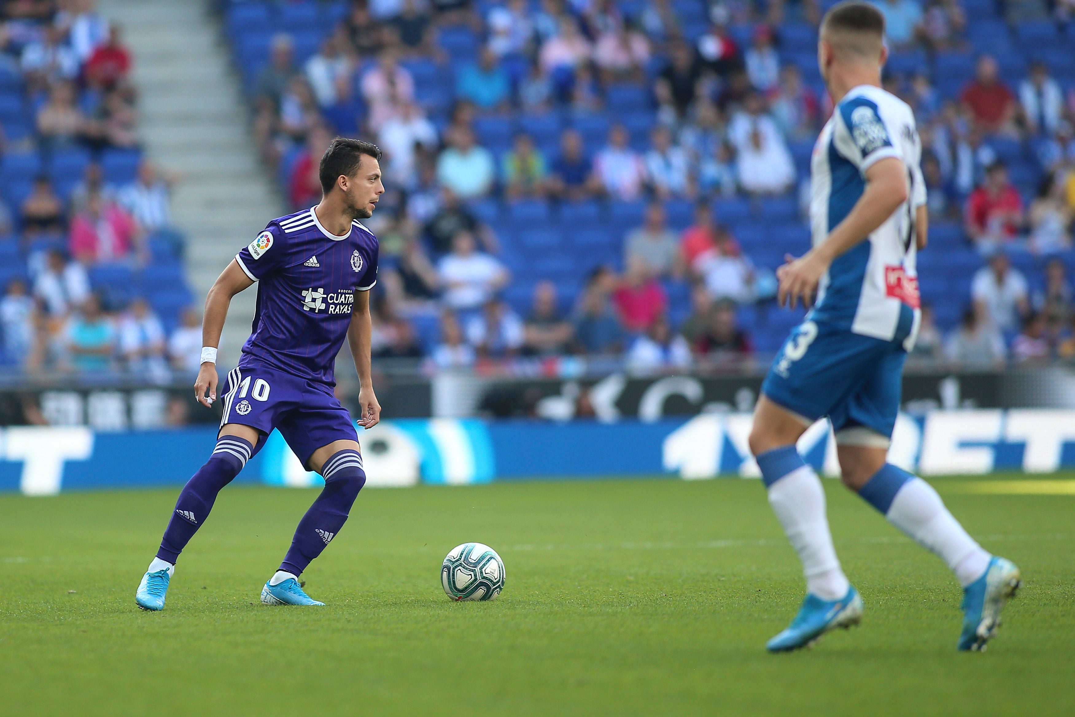 El Real Valladolid logra por primera vez sacar los tres puntos de Cornellà.