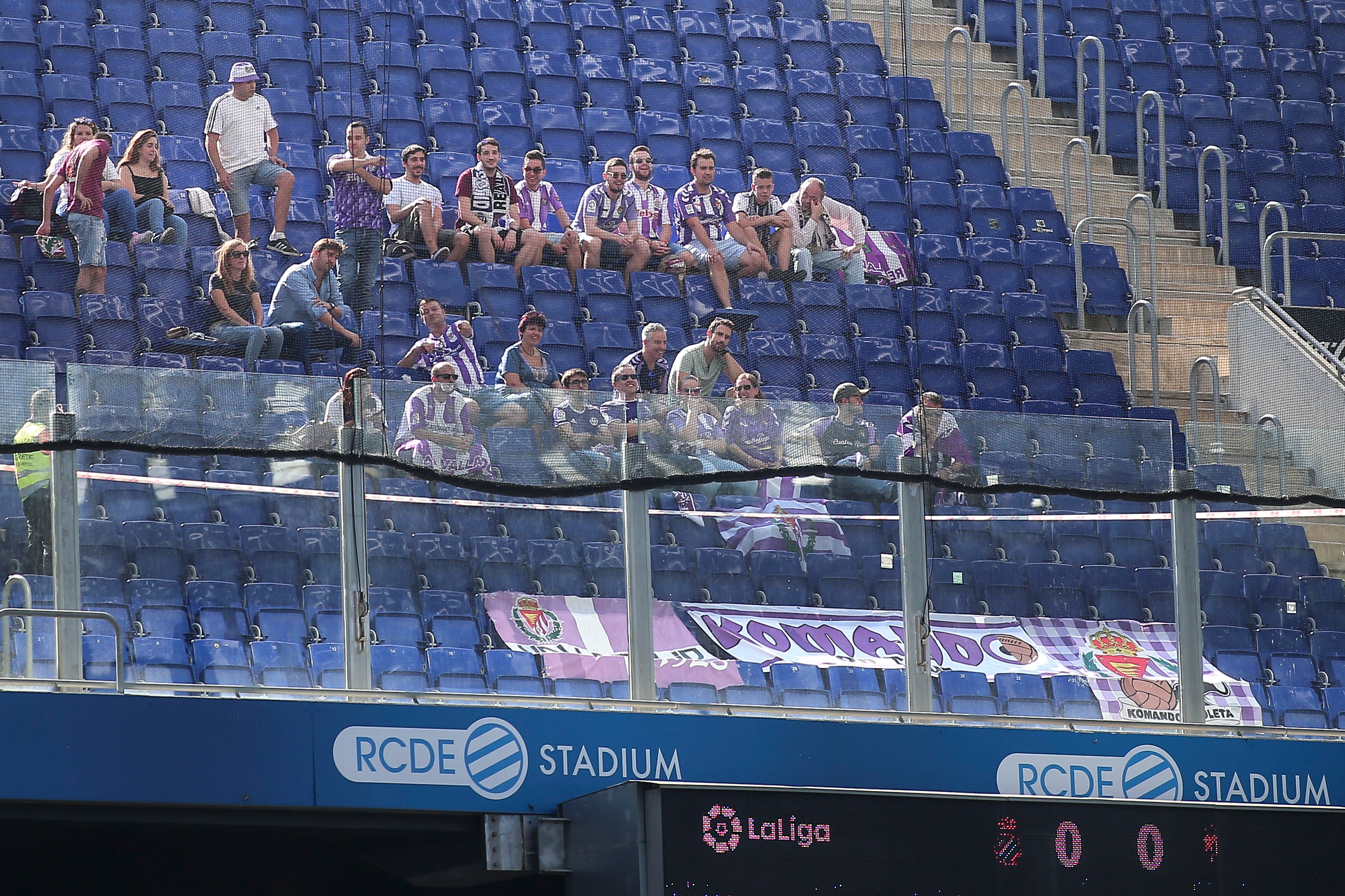 El Real Valladolid logra por primera vez sacar los tres puntos de Cornellà.