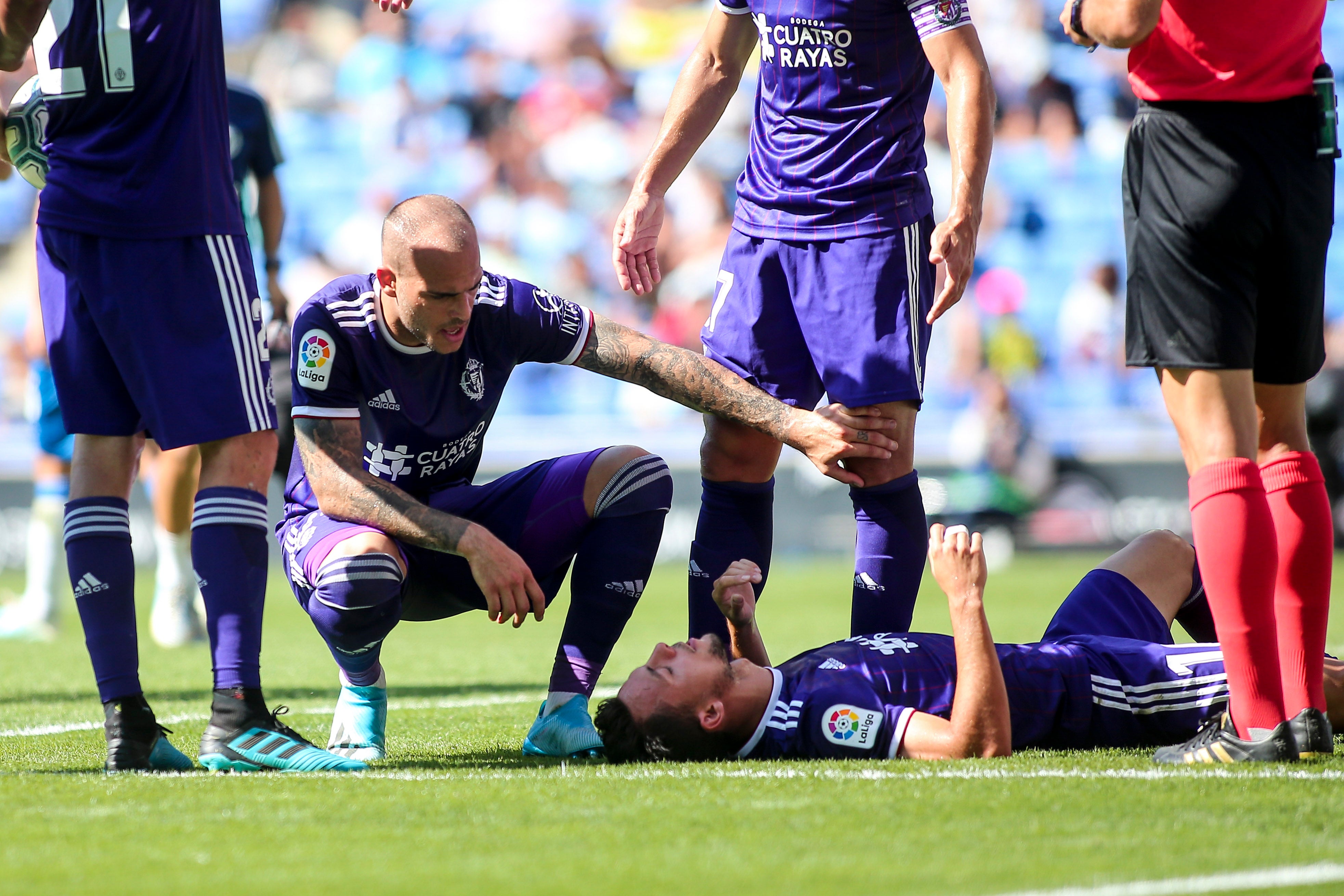 El Real Valladolid logra por primera vez sacar los tres puntos de Cornellà.