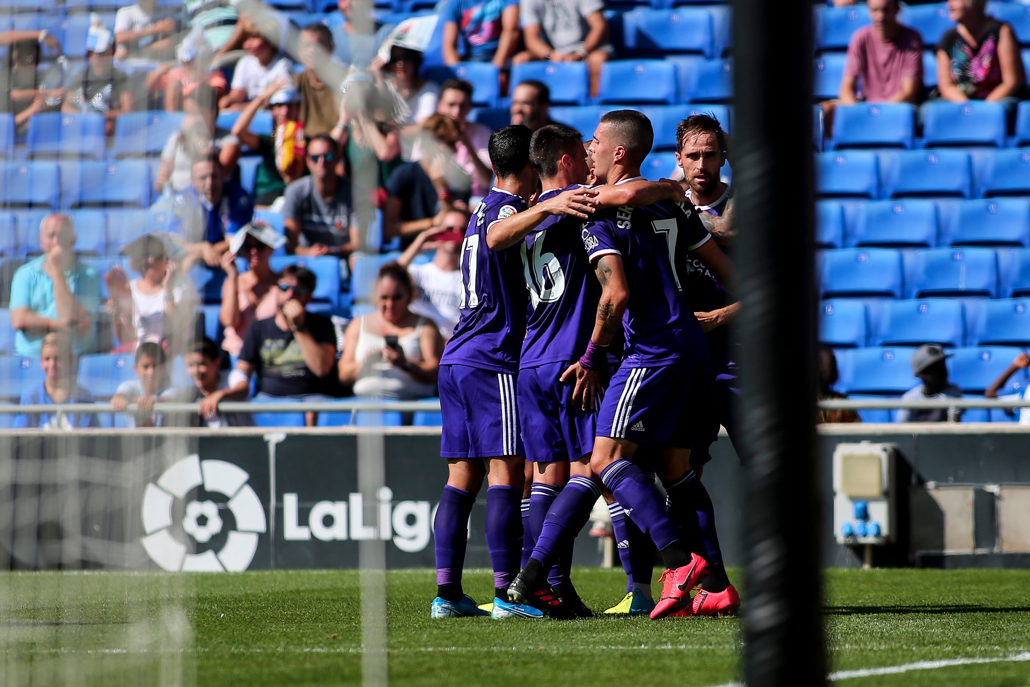 El Real Valladolid logra por primera vez sacar los tres puntos de Cornellà.