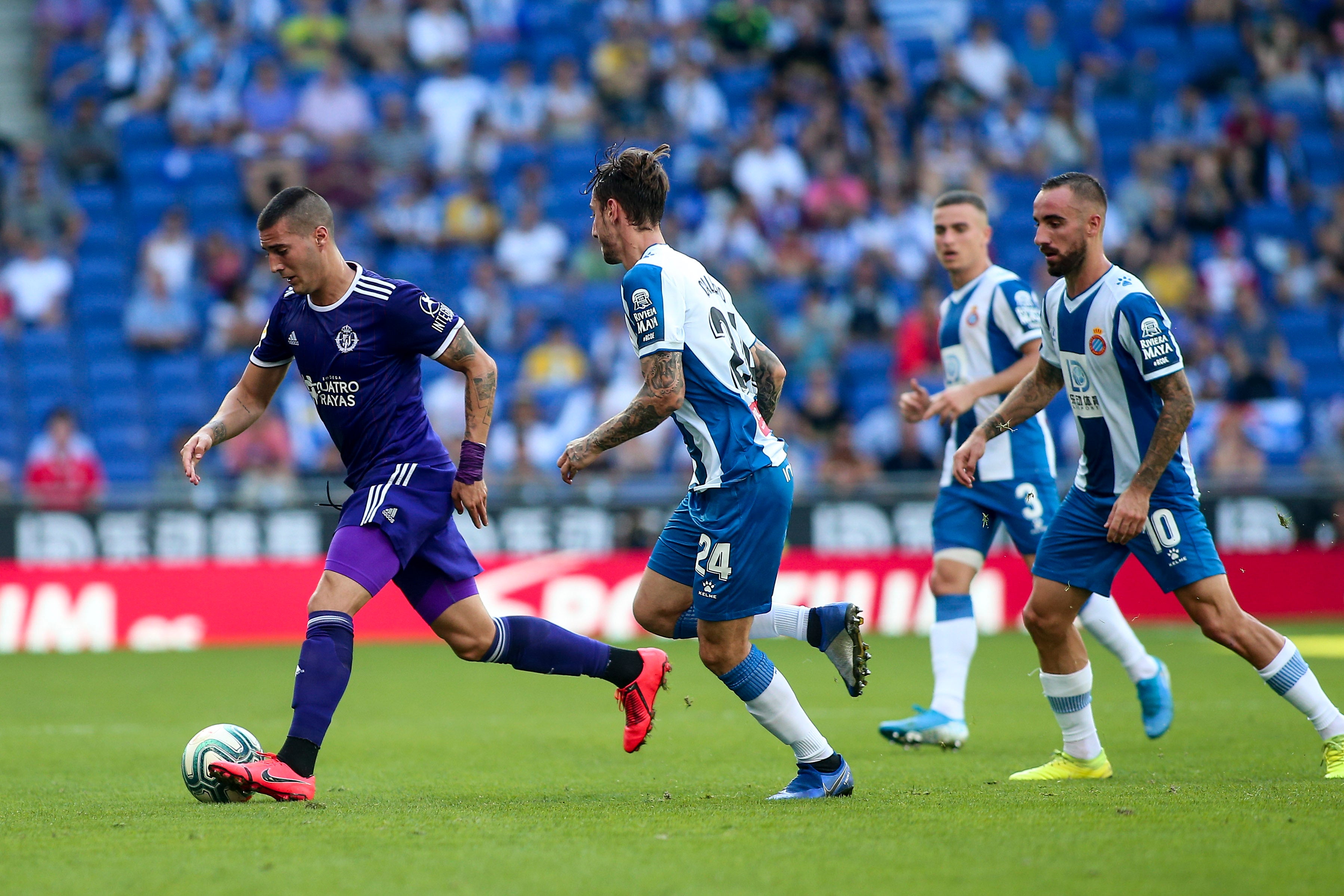El Real Valladolid logra por primera vez sacar los tres puntos de Cornellà.