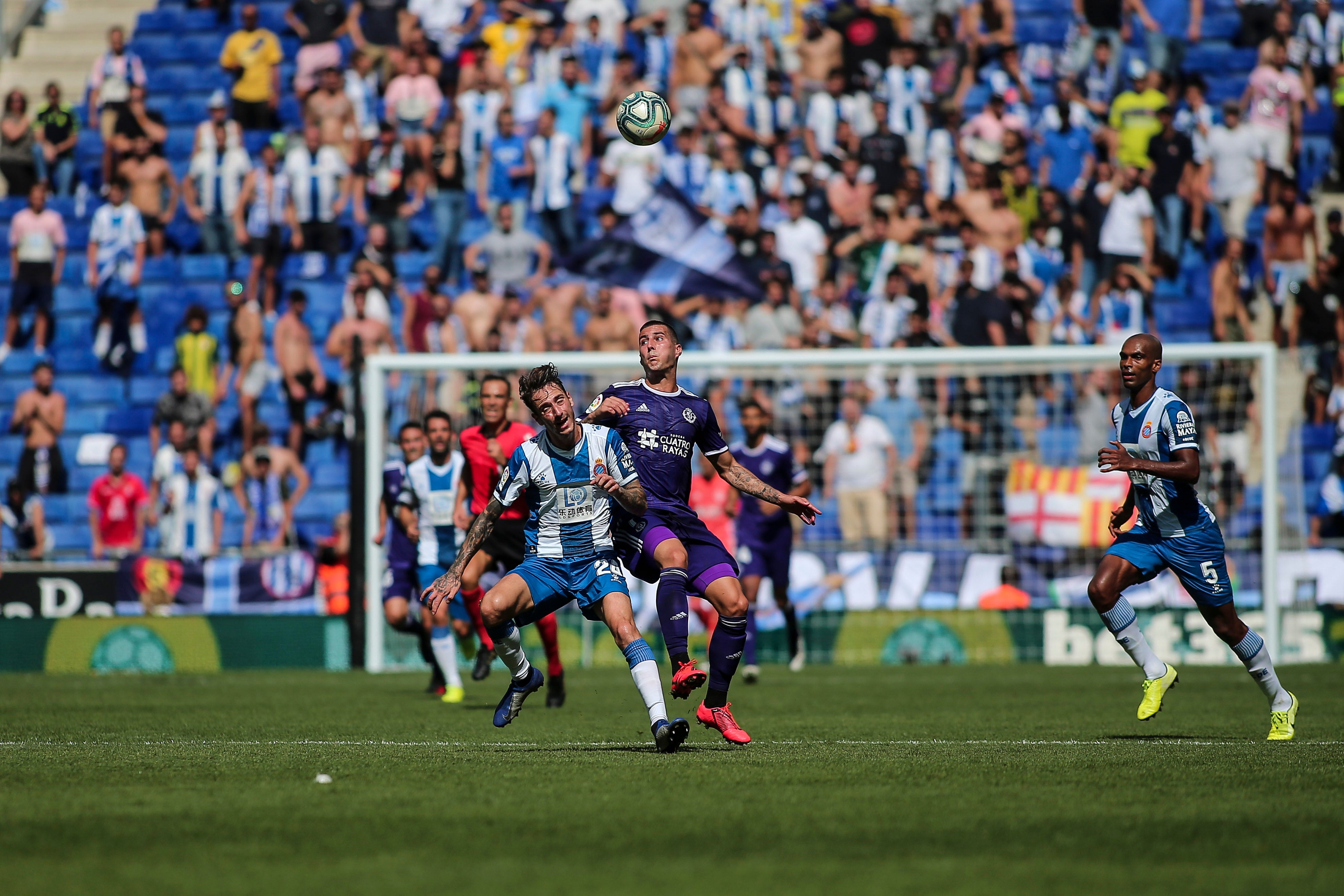 El Real Valladolid logra por primera vez sacar los tres puntos de Cornellà.