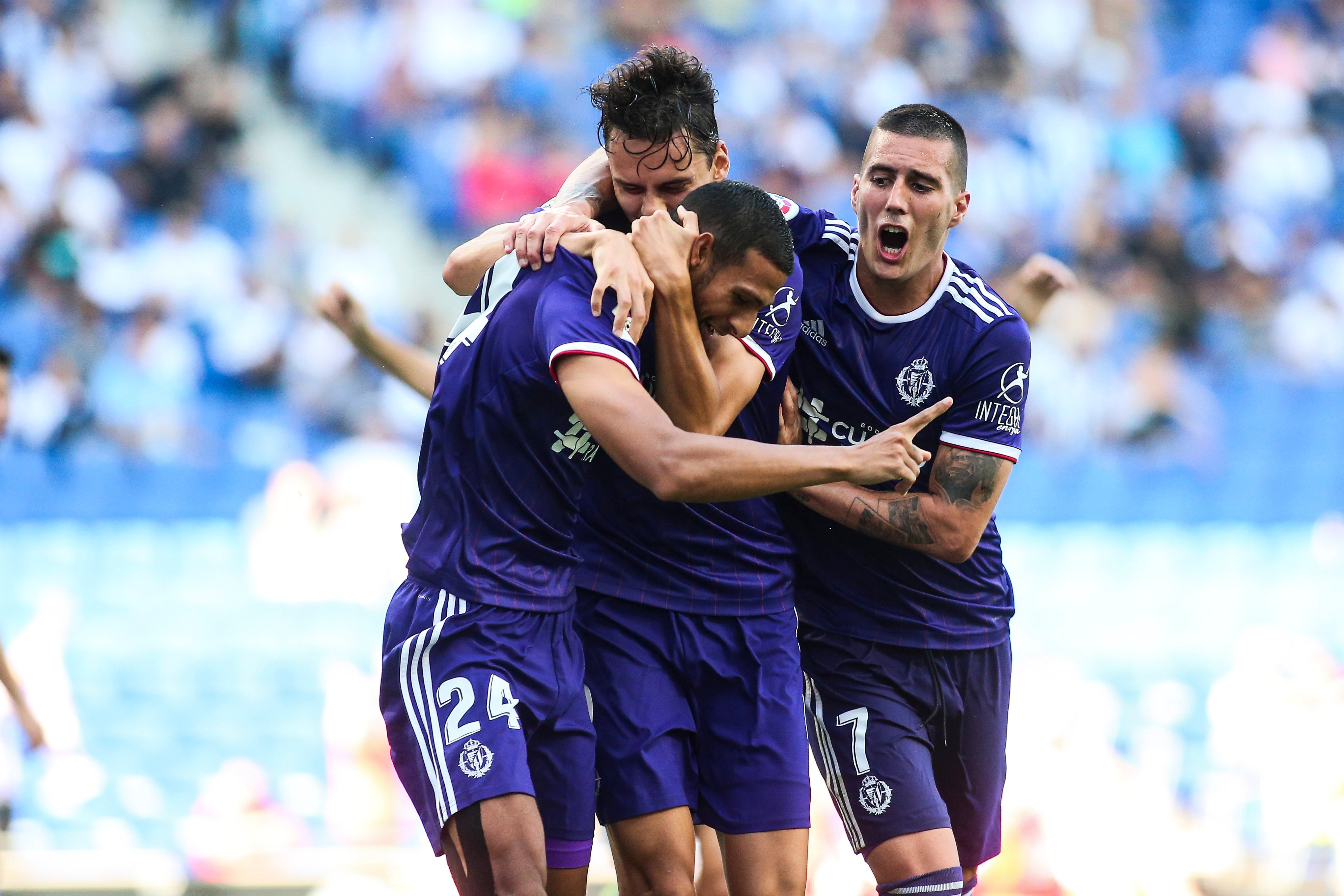 El Real Valladolid logra por primera vez sacar los tres puntos de Cornellà.