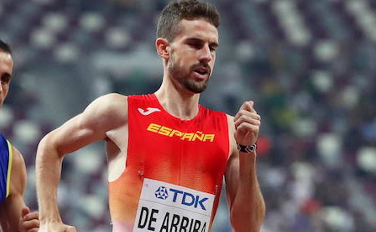 Álvaro de Arriba, en el Mundial. 