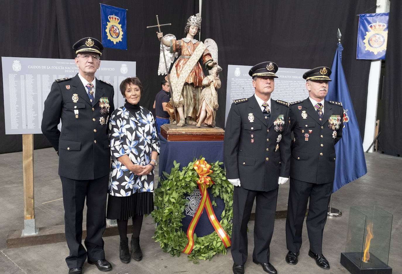 Celebración de los Ángeles Custodios, patrón de la Policía Nacional. 