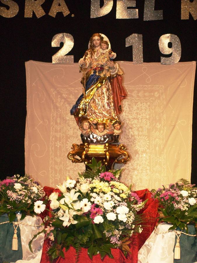 Fotos: Presentación de la nueva imagen de Nuestra Señora del Rosario en Mojados