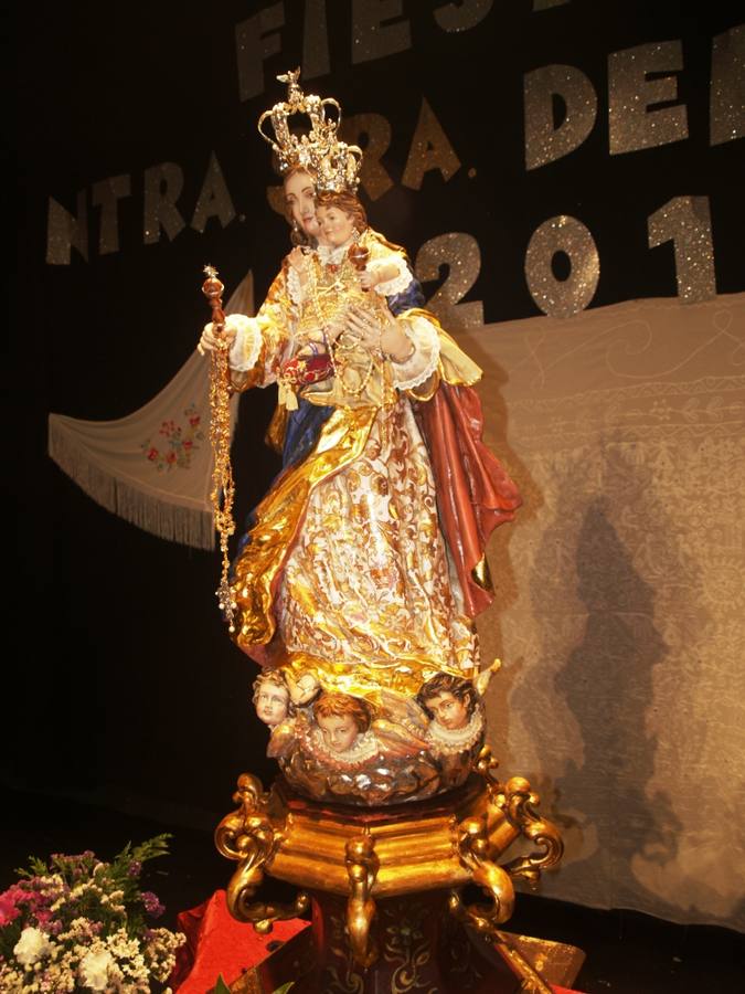 Fotos: Presentación de la nueva imagen de Nuestra Señora del Rosario en Mojados