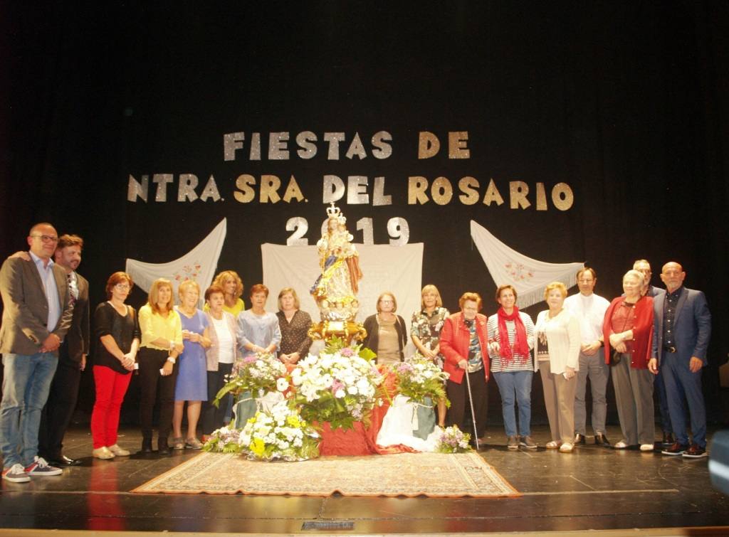 Fotos: Presentación de la nueva imagen de Nuestra Señora del Rosario en Mojados