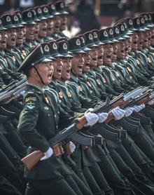 Imagen secundaria 2 - Desfile militar del pasado martes con motivo del 70 aniversario de la República Popular China. 