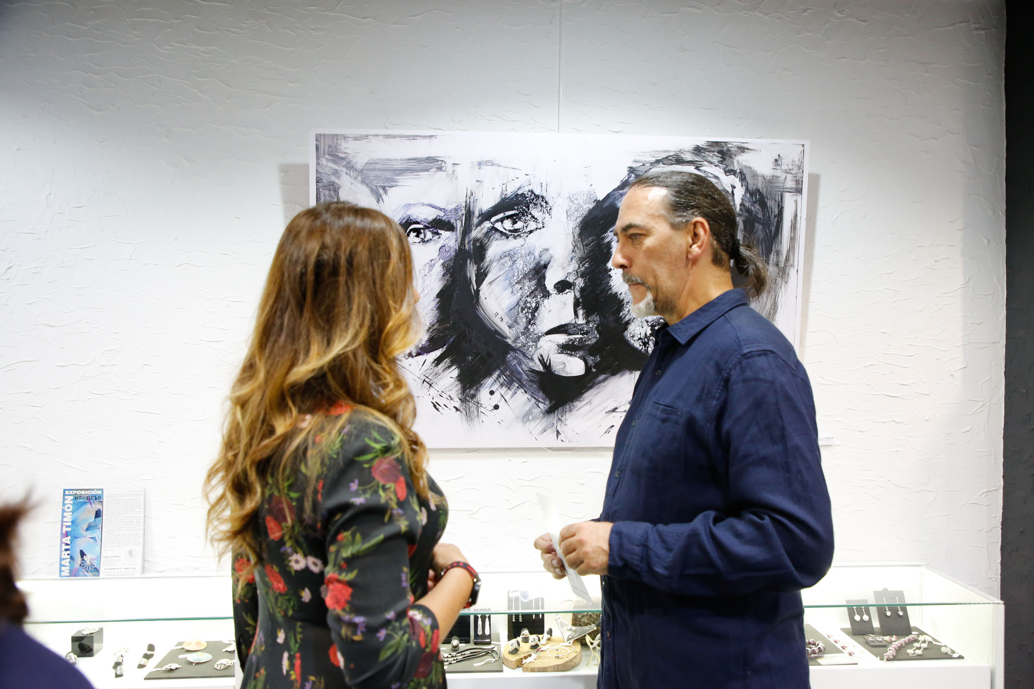 Marta Timón expone su obra en la Galería Méndez. 