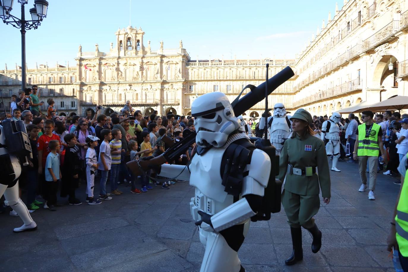 Desfile de Star Wars en Salamanca.