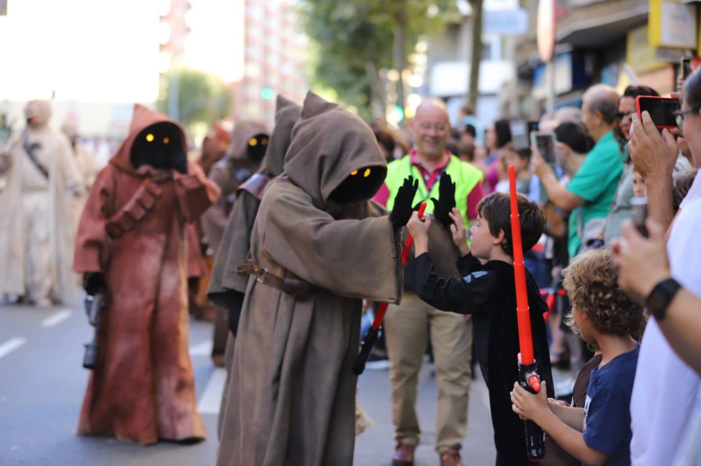 Desfile de Star Wars en Salamanca.