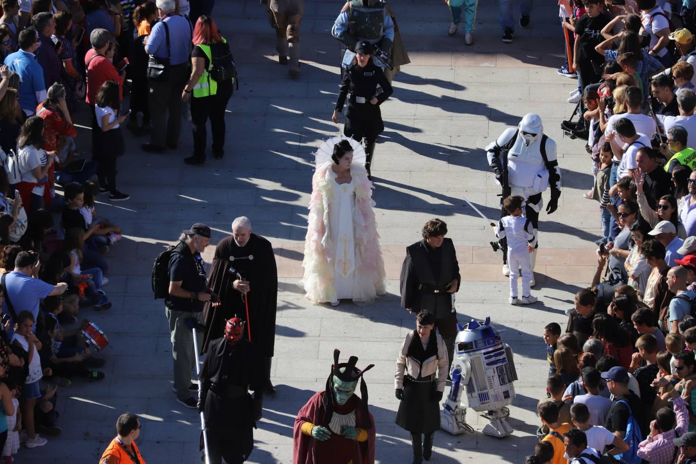 Desfile de Star Wars en Salamanca.