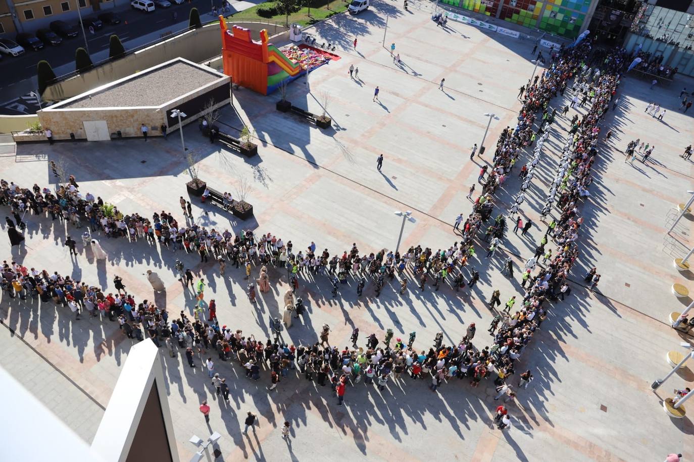 Desfile de Star Wars en Salamanca.