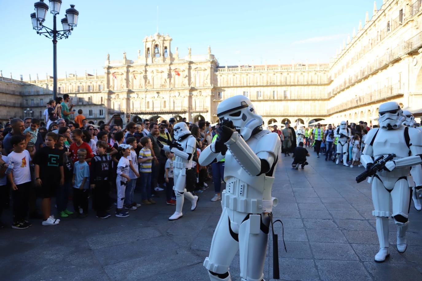 Desfile de Star Wars en Salamanca.