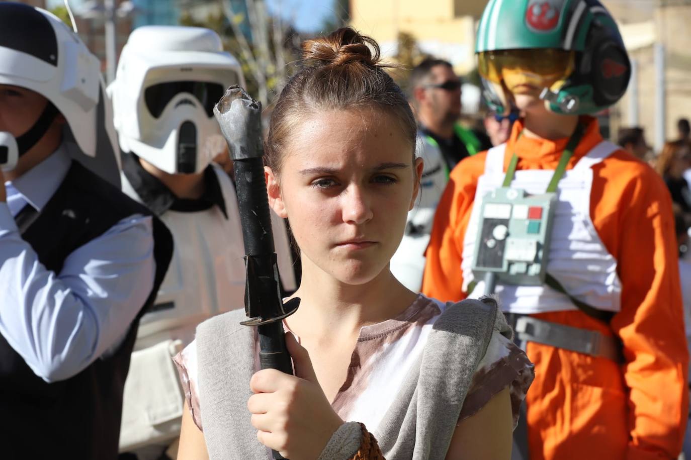 Desfile de Star Wars en Salamanca.