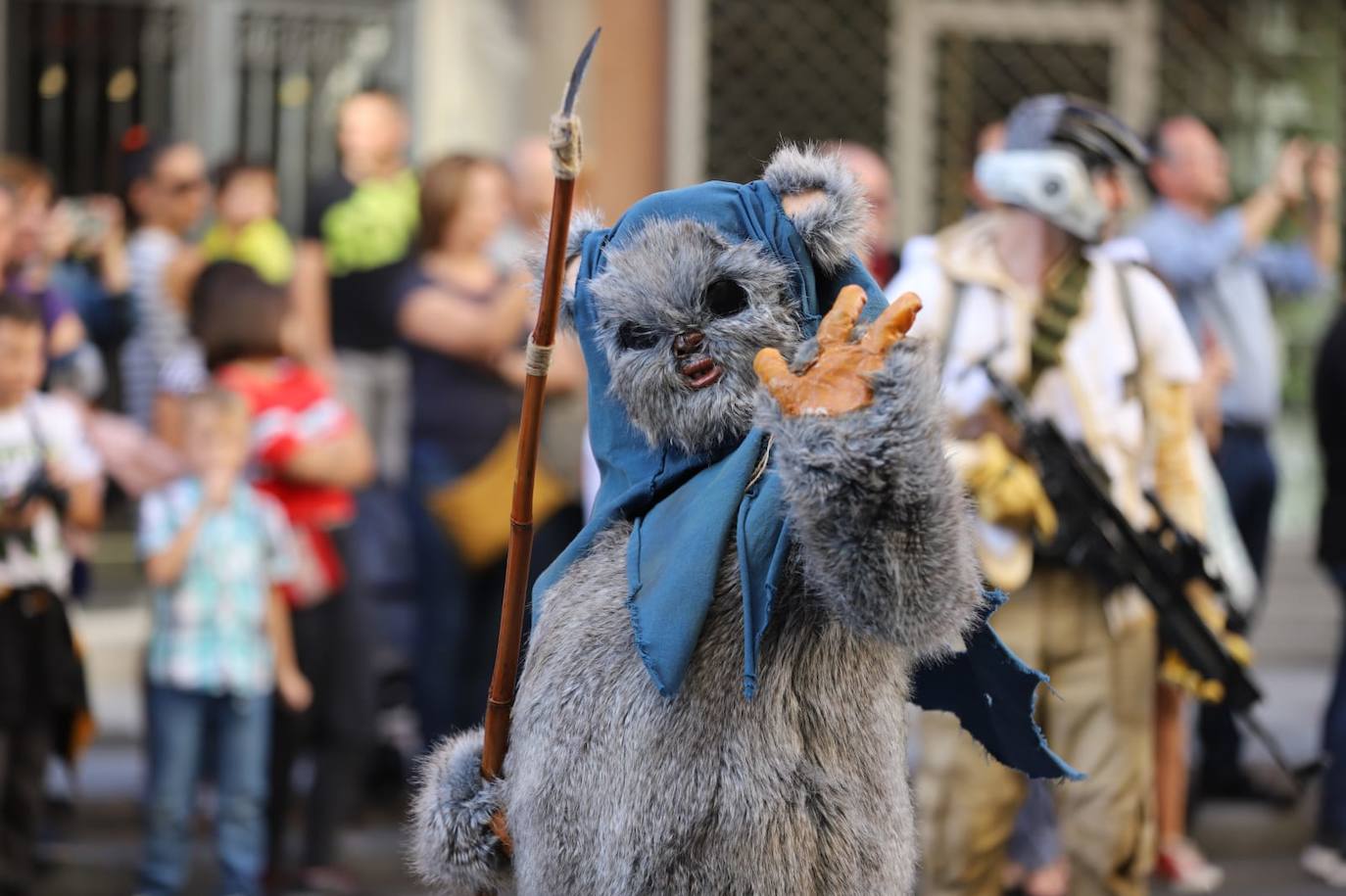 Desfile de Star Wars en Salamanca.