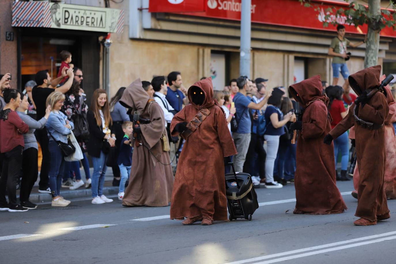 Desfile de Star Wars en Salamanca.