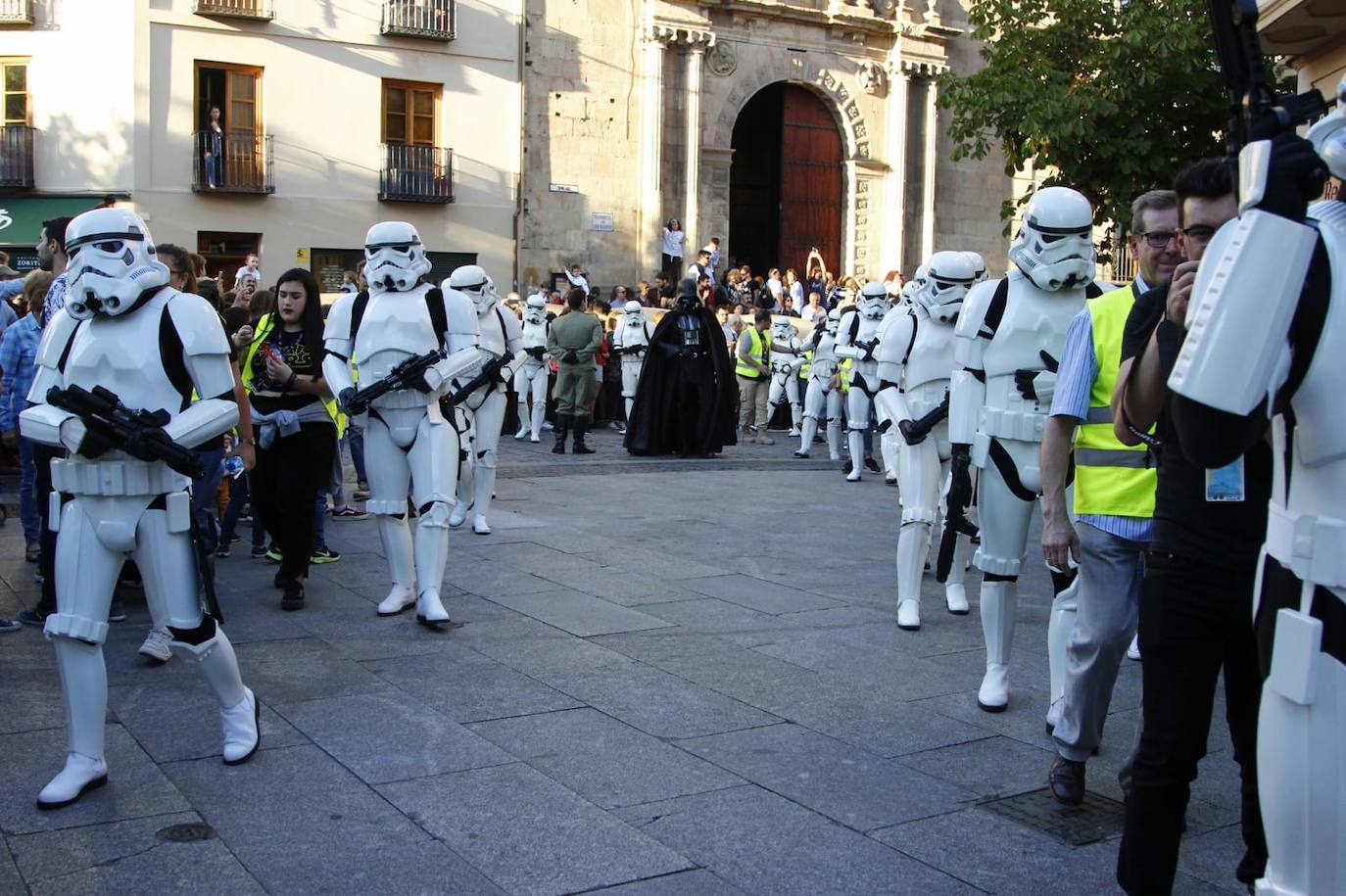 Desfile de Star Wars en Salamanca.