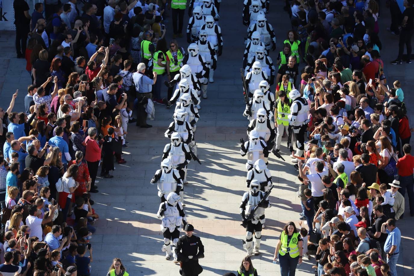 Desfile de Star Wars en Salamanca.
