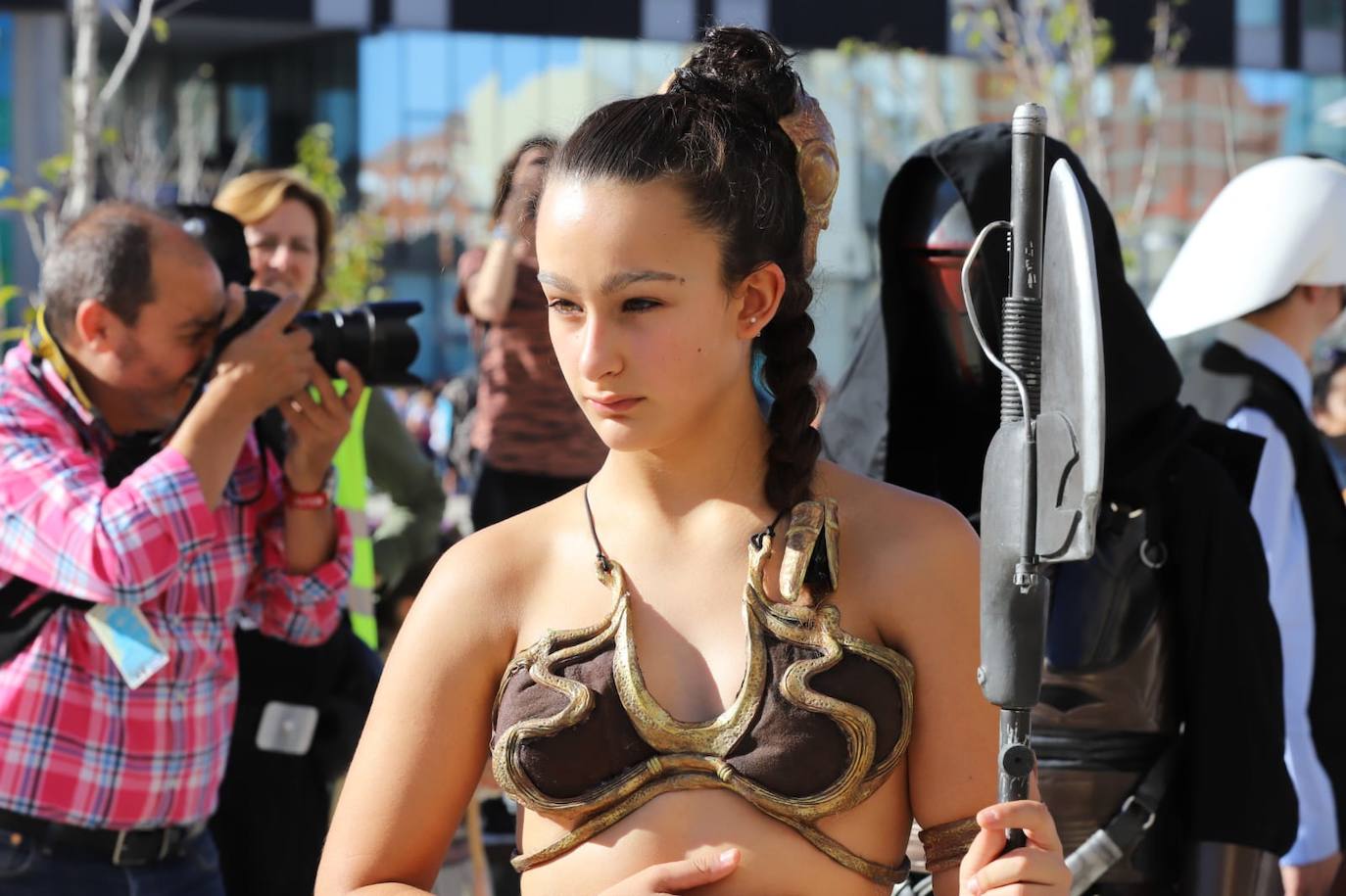 Desfile de Star Wars en Salamanca.