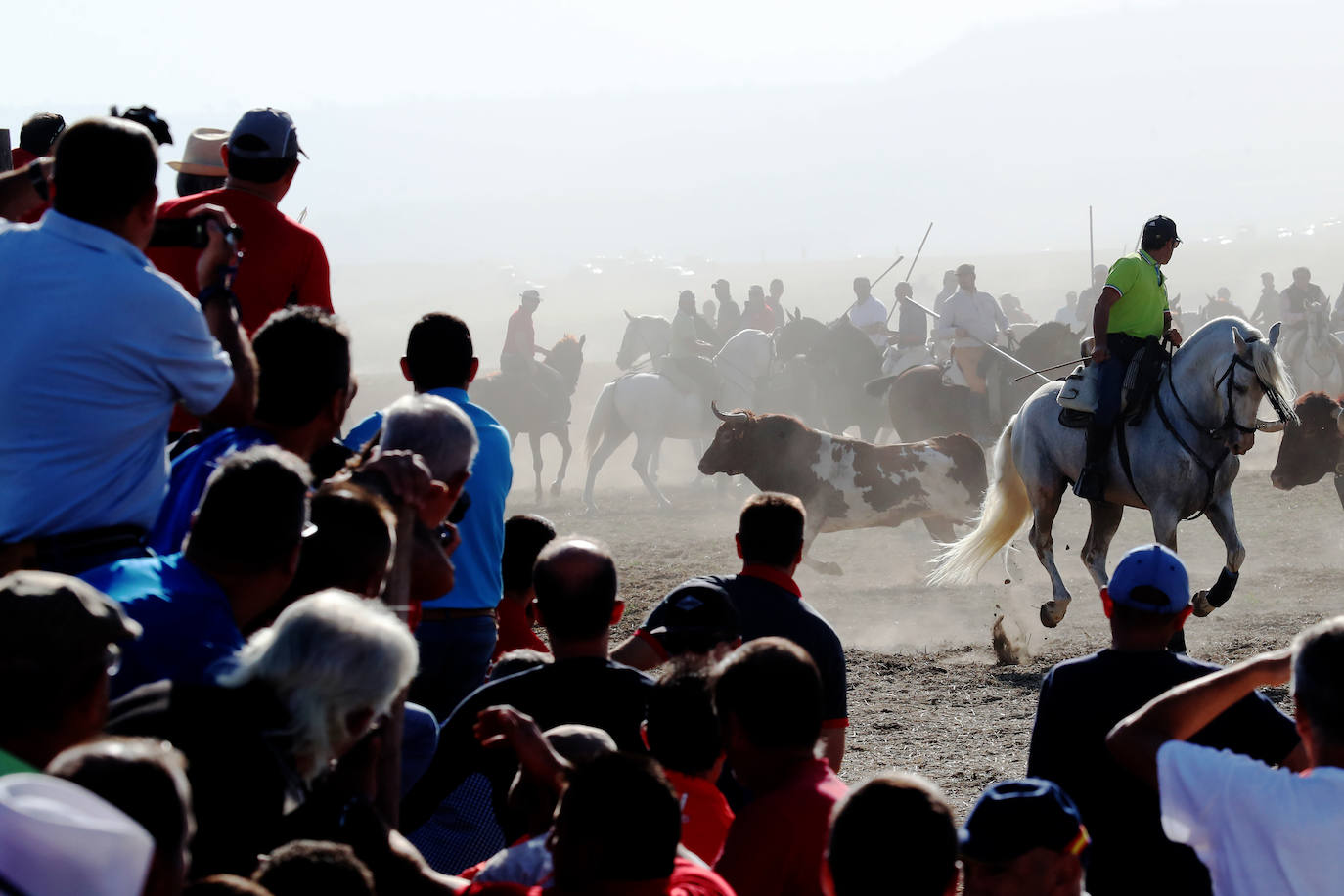 El encierro de Mojados de este mañana. 