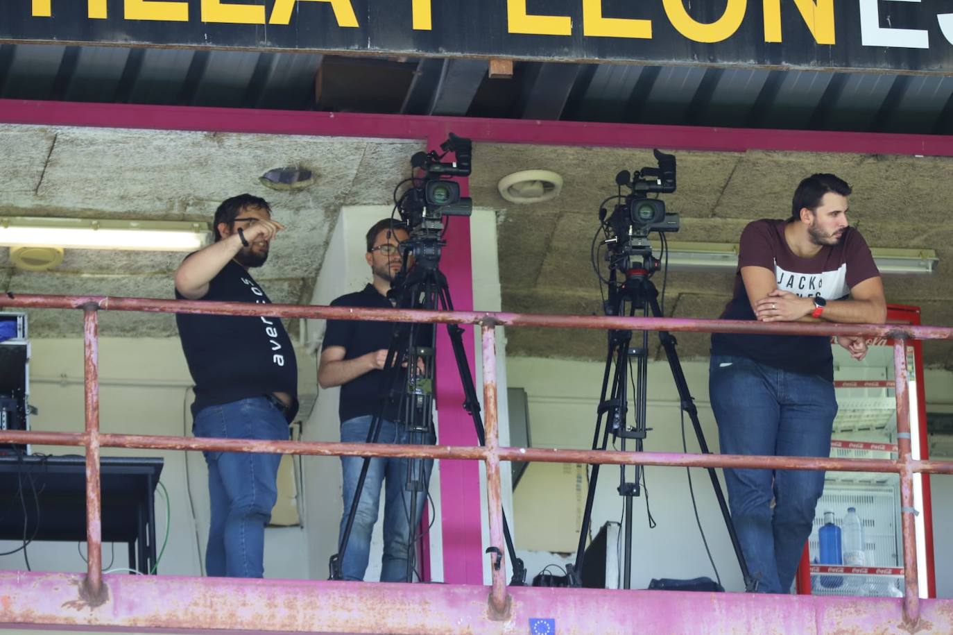 Los jugadores del Salamanca CF UDS y Unionistas. 