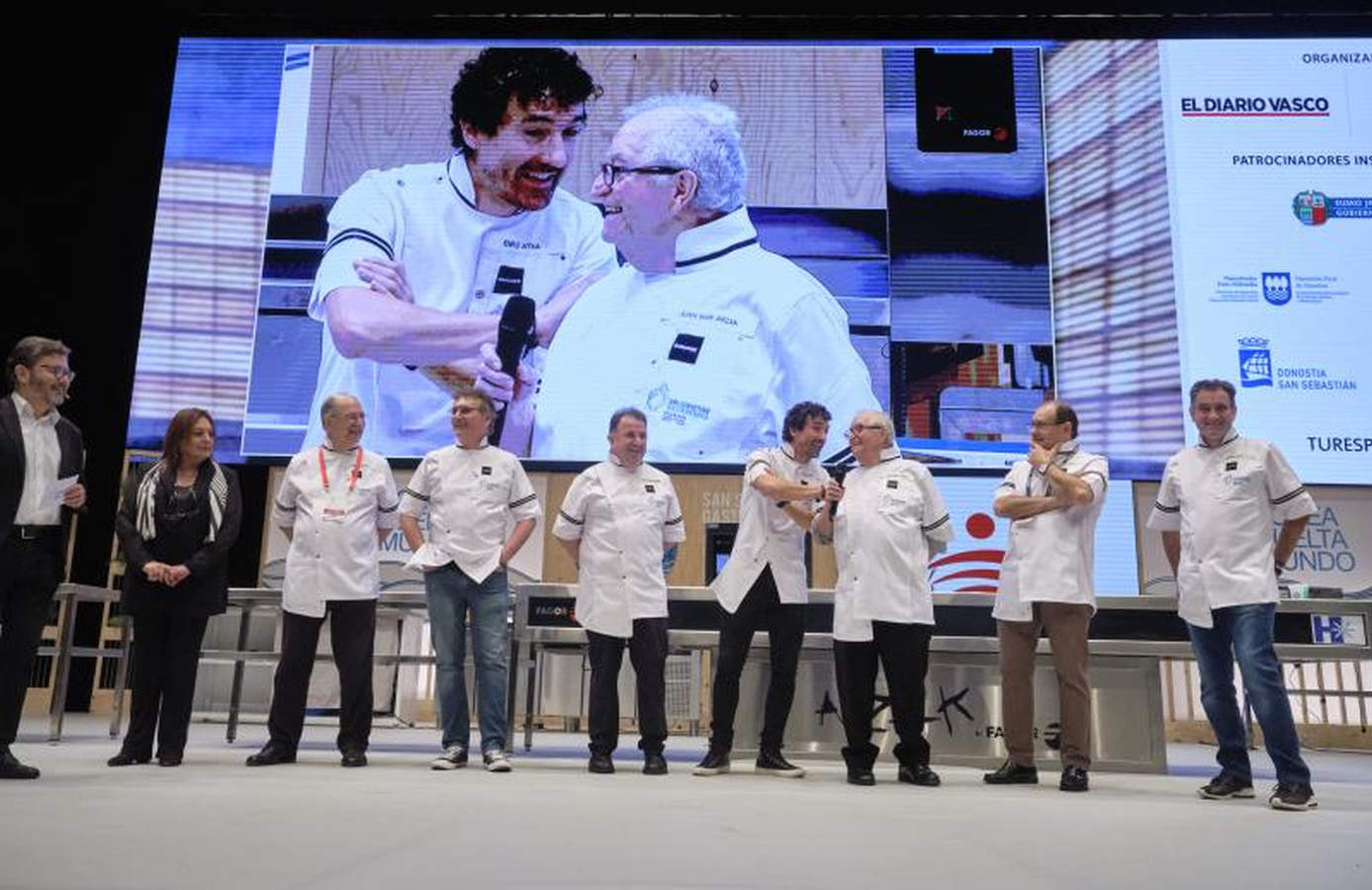 La chef catalana Carme Ruscalleda ha recibido un merecido homenaje durante la inauguración del congreso San Sebastian Gastronomika