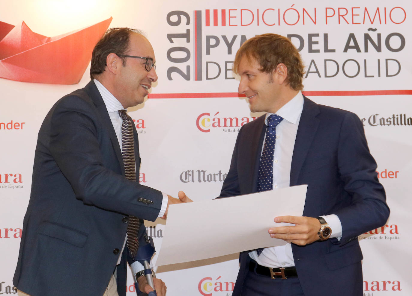 Entrega de los premios Pyme del Año en la Cámara de Comercio. 