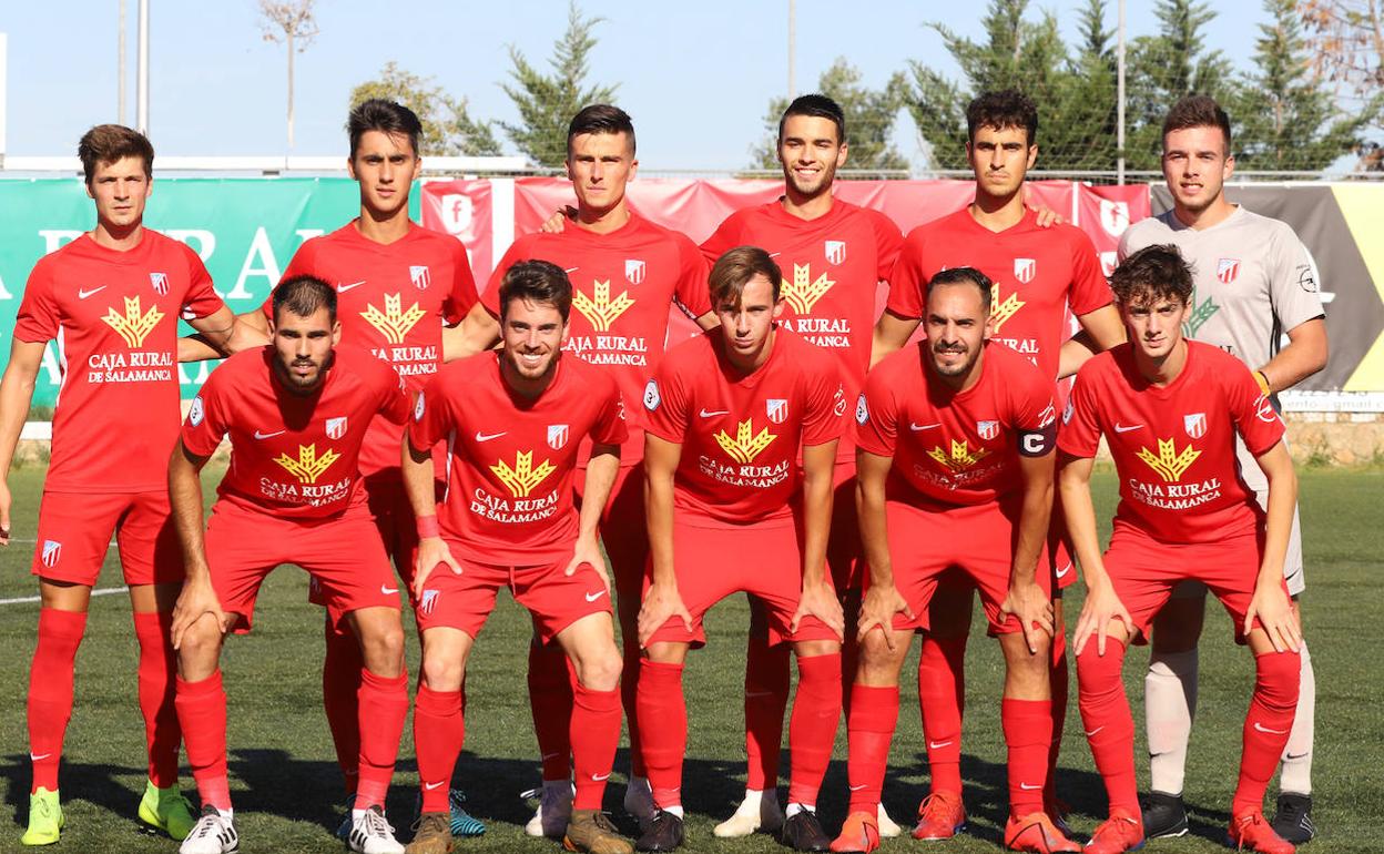 Equipo inicial del Santa Marta. 