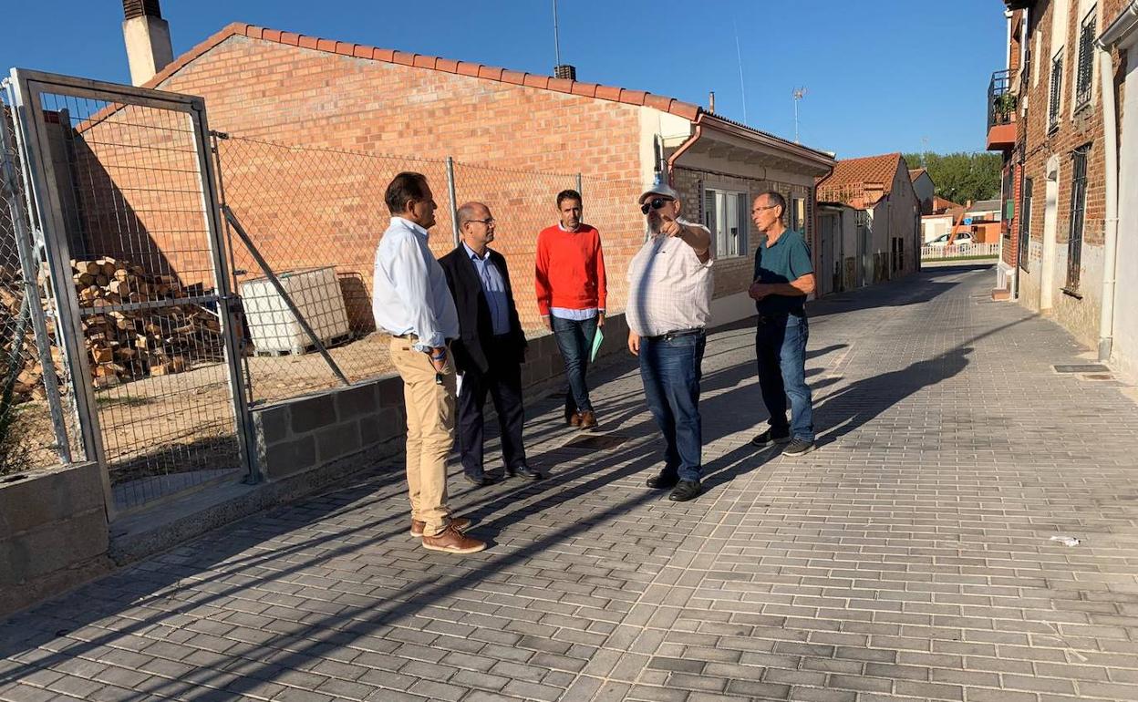 Visita a las obras de los responsables municipales.