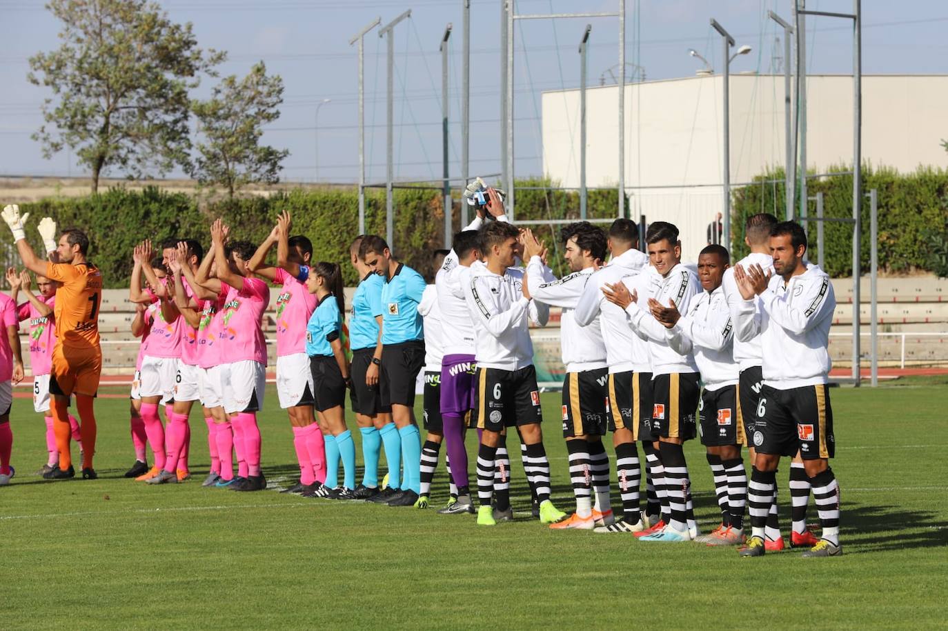 Unionistas contra CD Tudelano. 