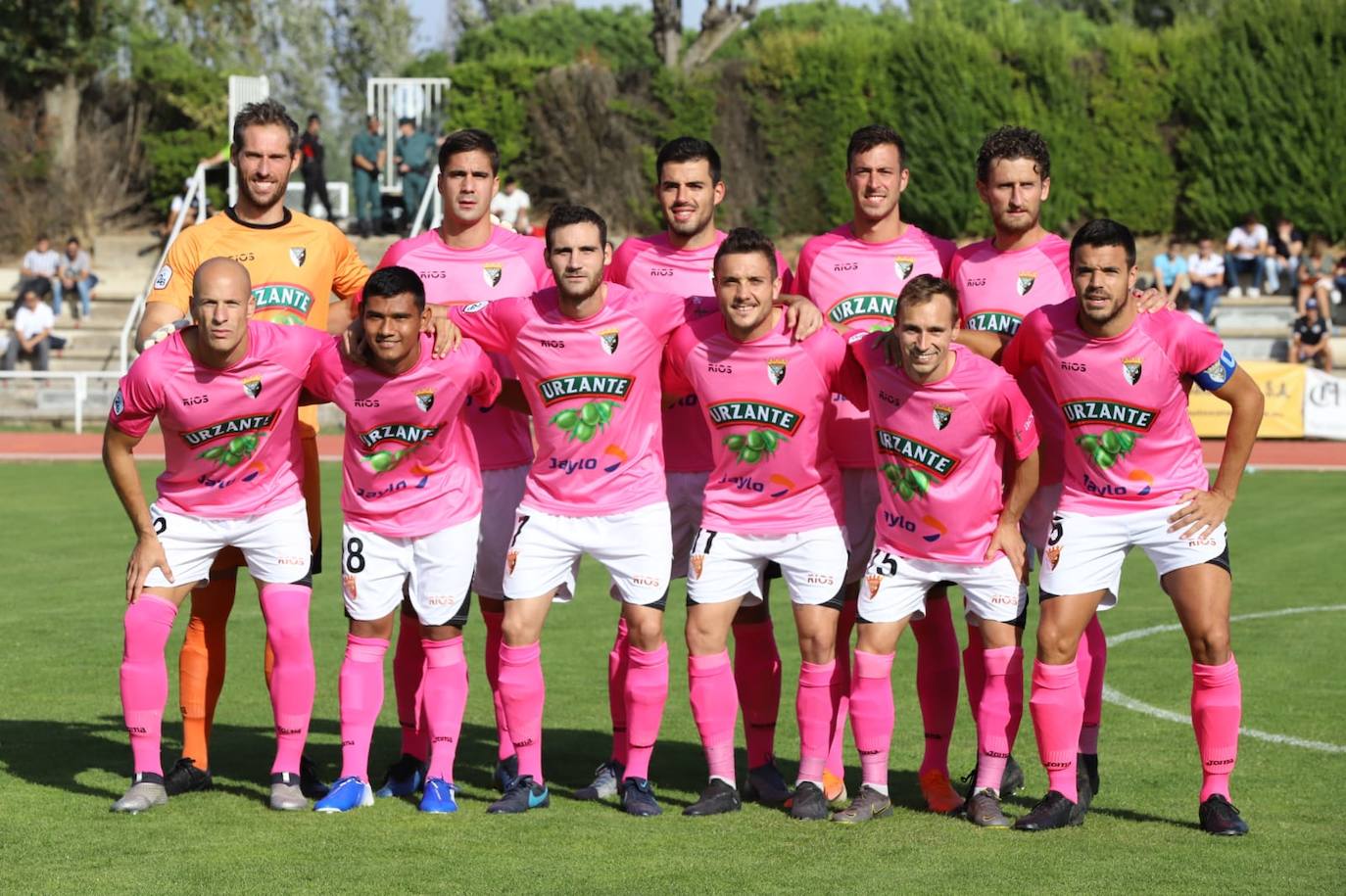 Unionistas contra CD Tudelano. 