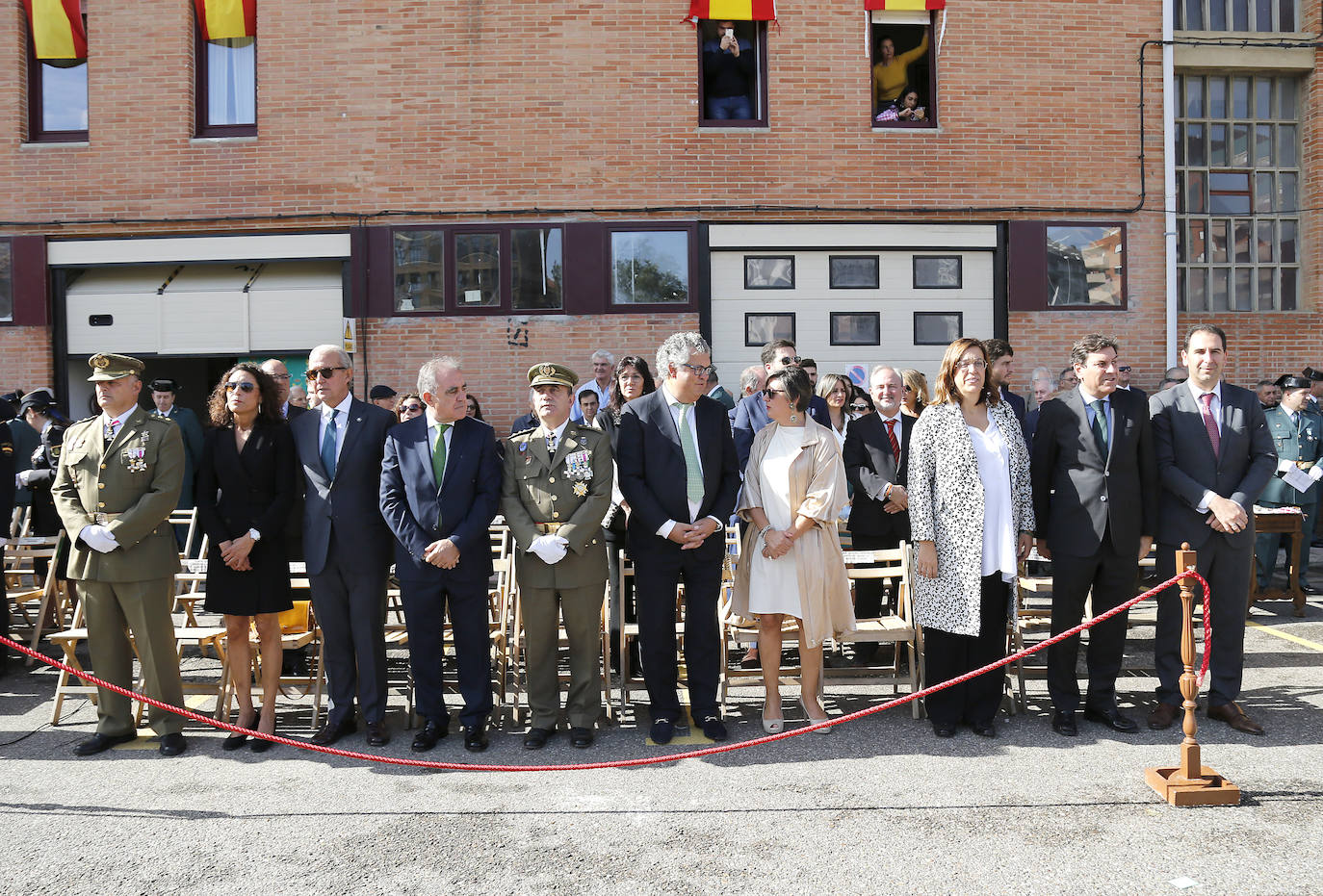 Fiesta de la Guardia Civil en Palencia. 
