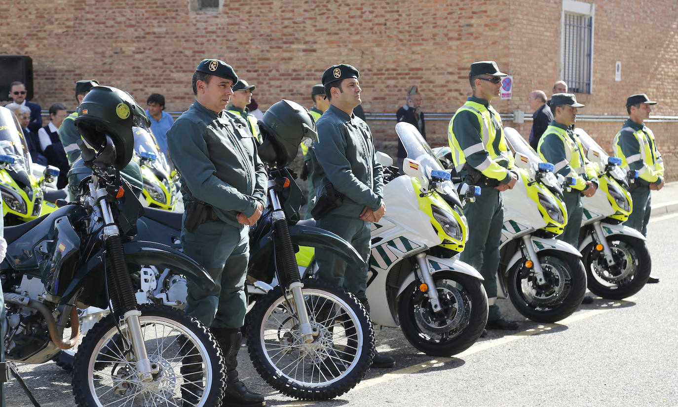 Fiesta de la Guardia Civil en Palencia. 