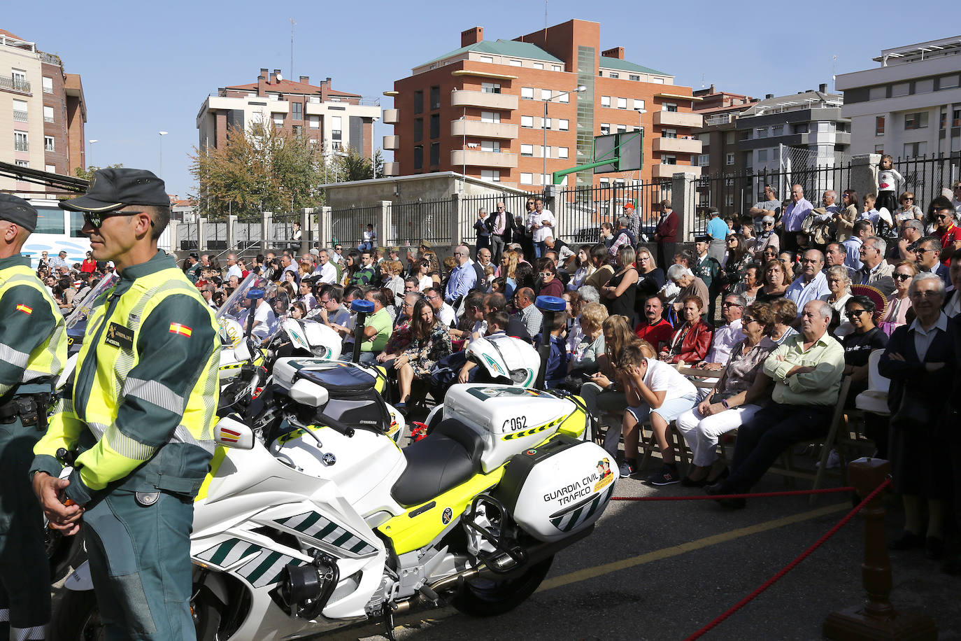 Fiesta de la Guardia Civil en Palencia. 