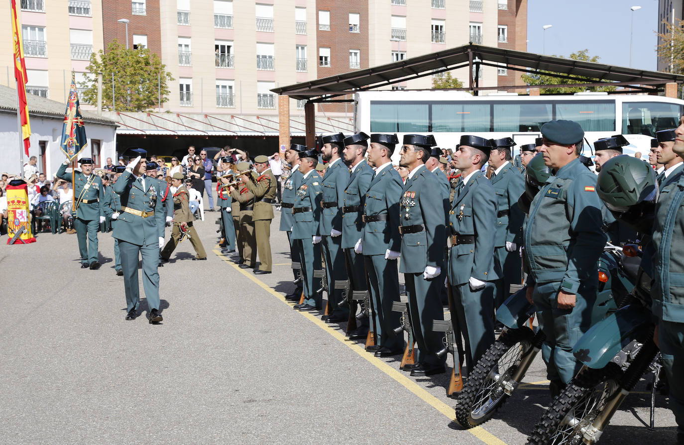 Fiesta de la Guardia Civil en Palencia. 