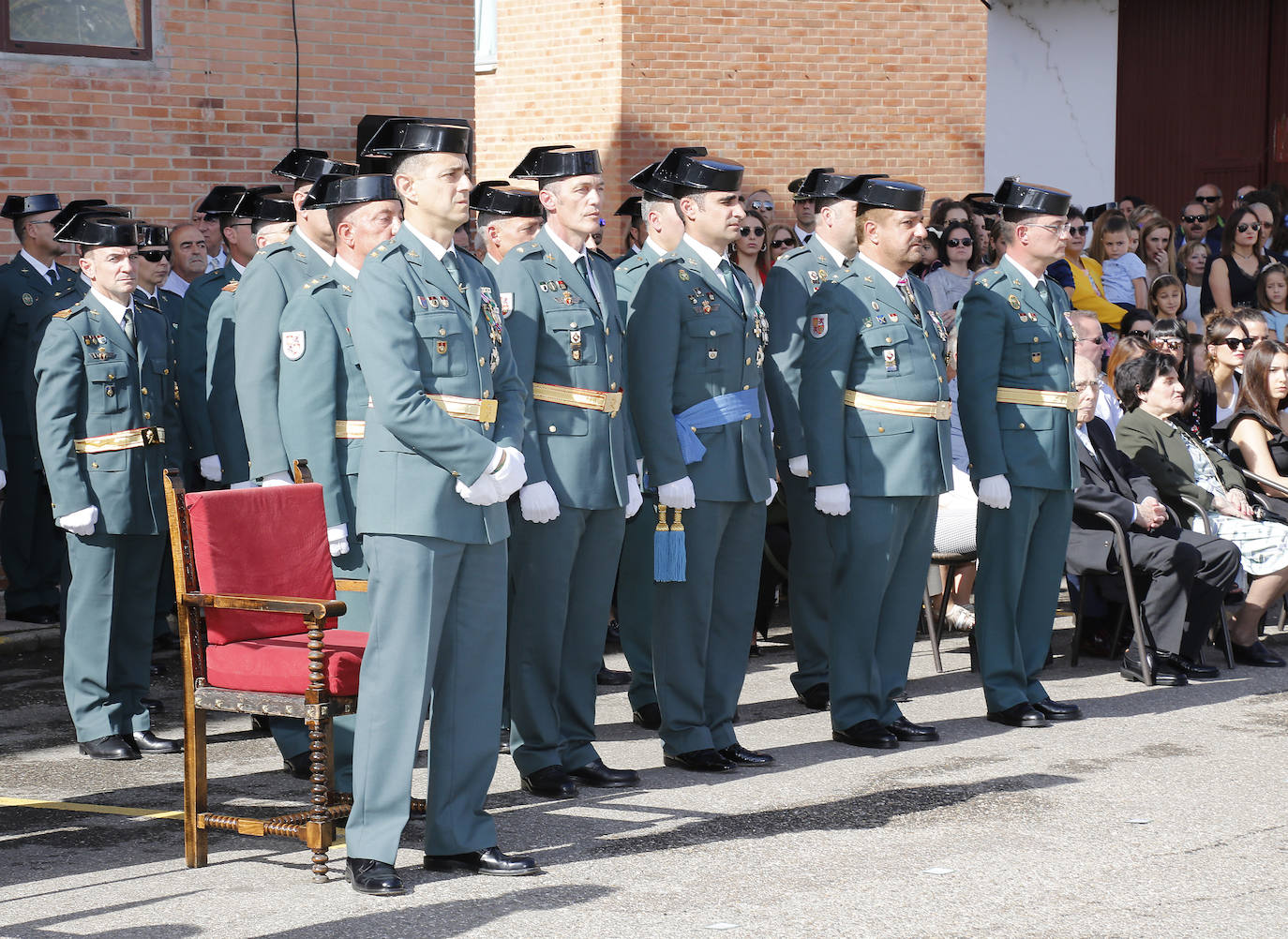 Fiesta de la Guardia Civil en Palencia. 