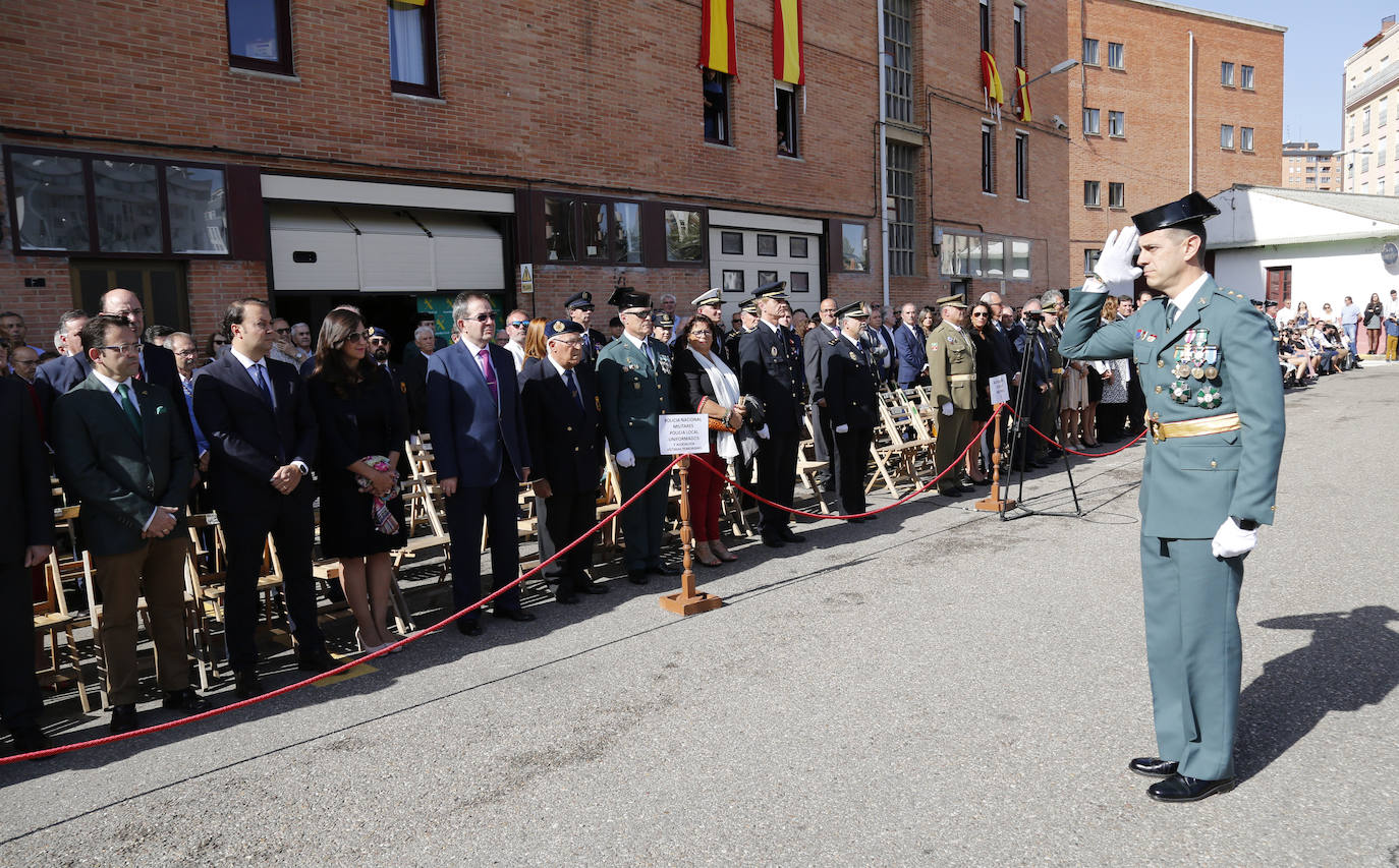 Fiesta de la Guardia Civil en Palencia. 