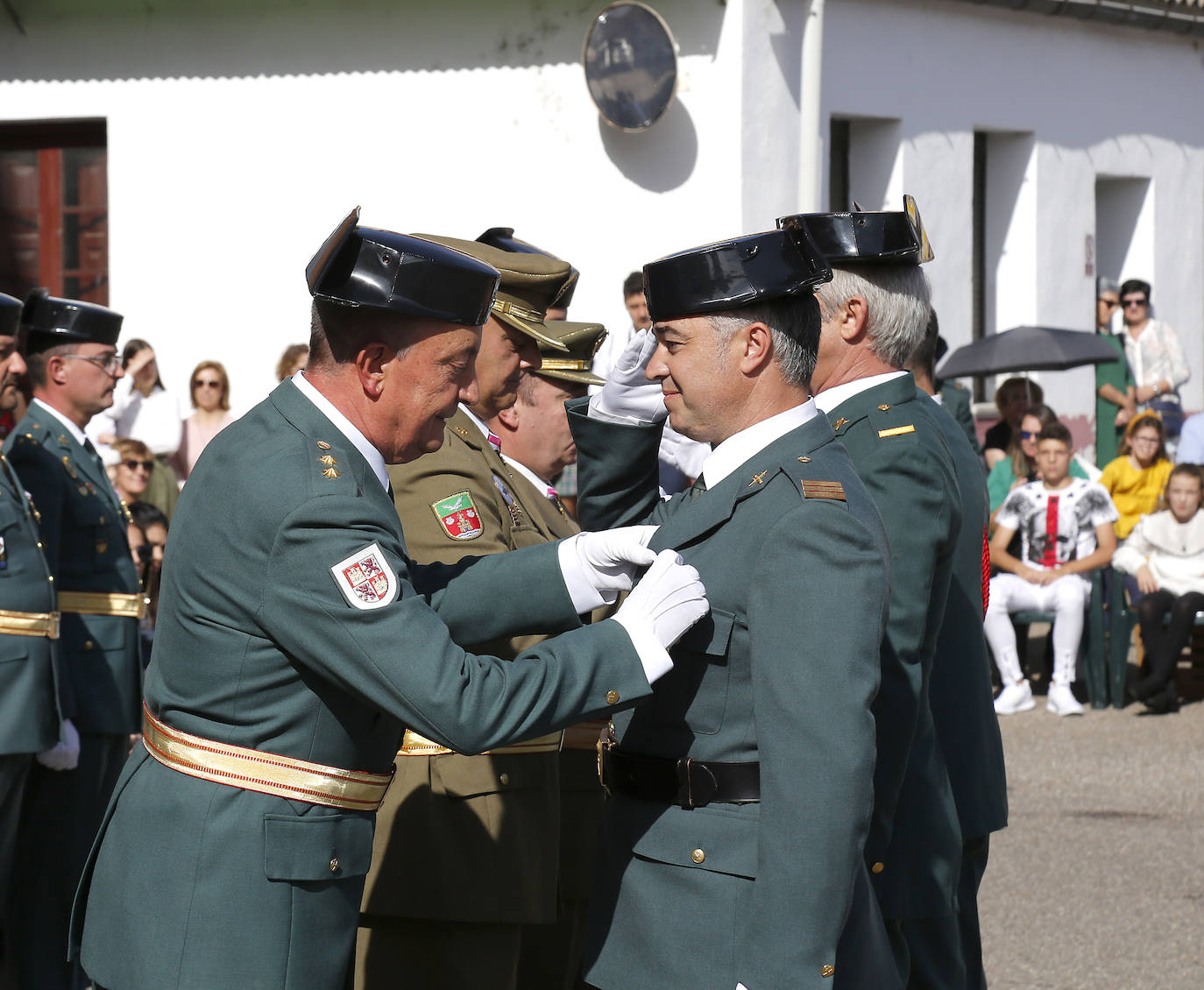 Fiesta de la Guardia Civil en Palencia. 