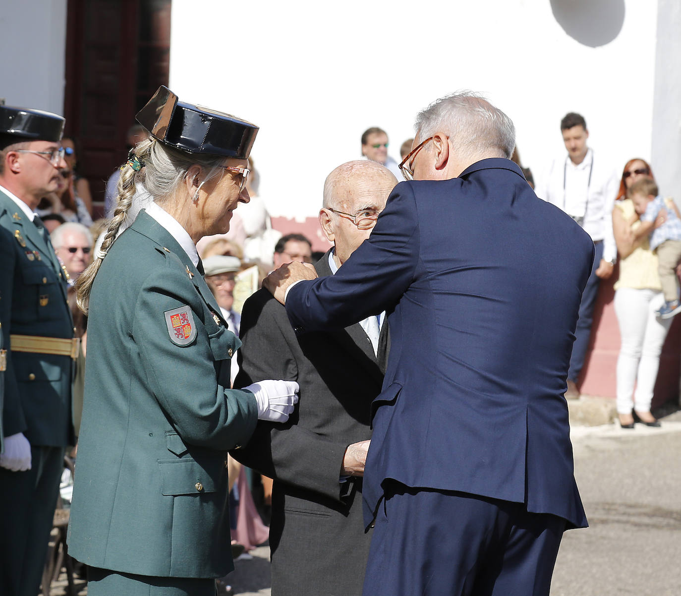 Fiesta de la Guardia Civil en Palencia. 