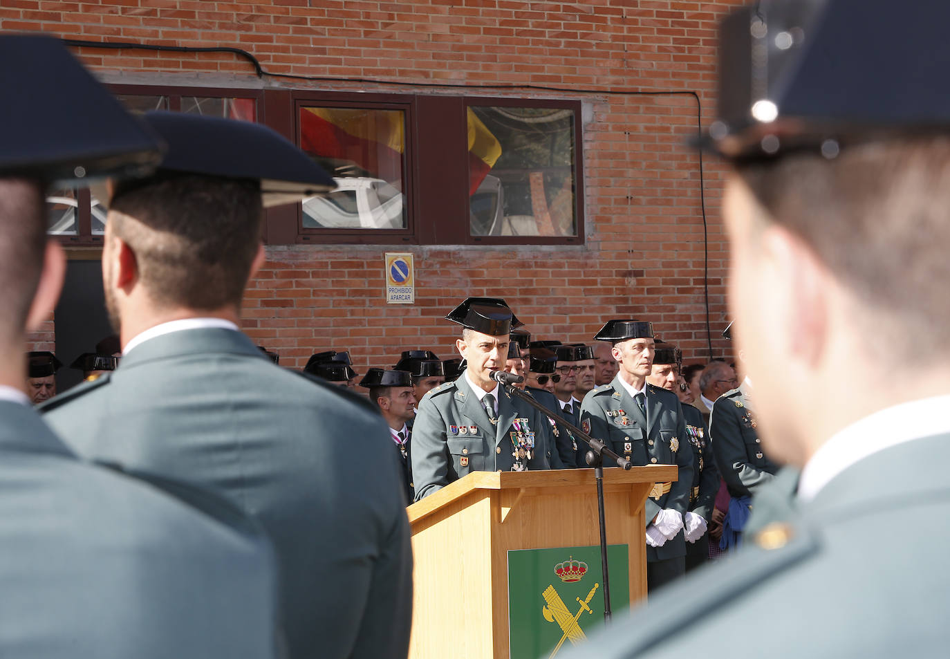 Fiesta de la Guardia Civil en Palencia. 