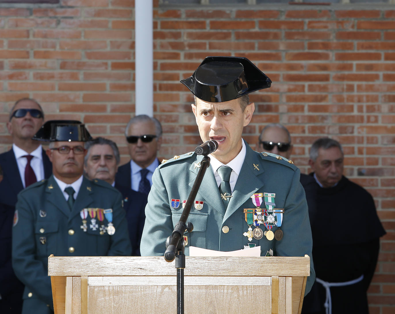 Fiesta de la Guardia Civil en Palencia. 