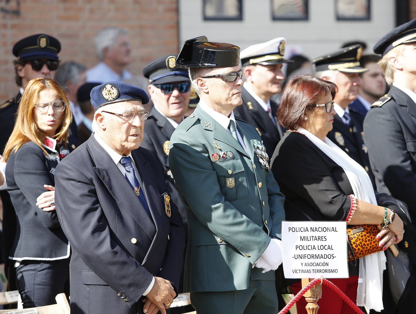 Fiesta de la Guardia Civil en Palencia. 
