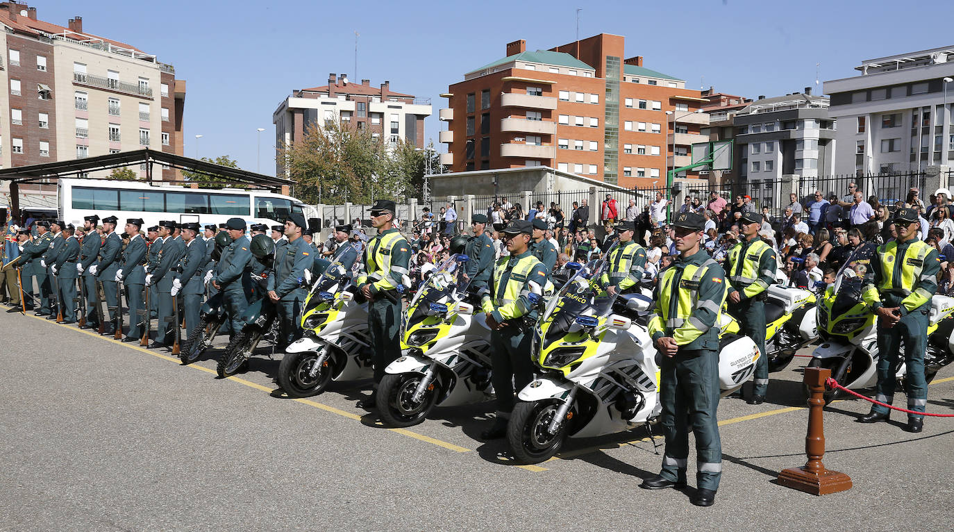 Fiesta de la Guardia Civil en Palencia. 