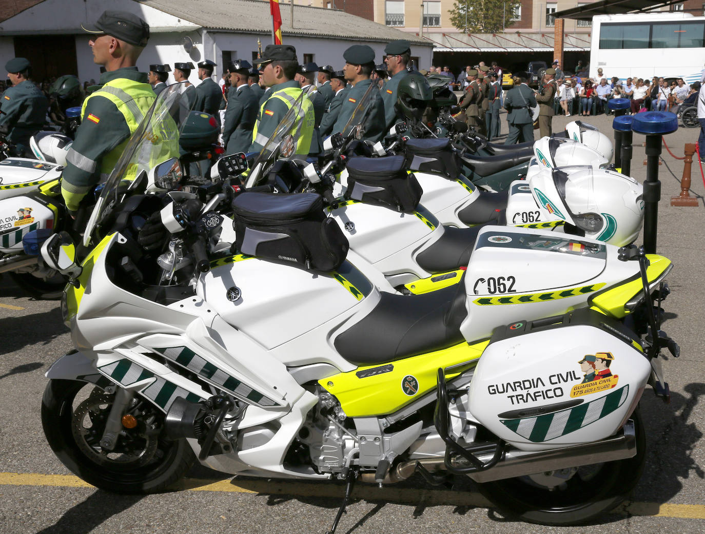 Fiesta de la Guardia Civil en Palencia. 
