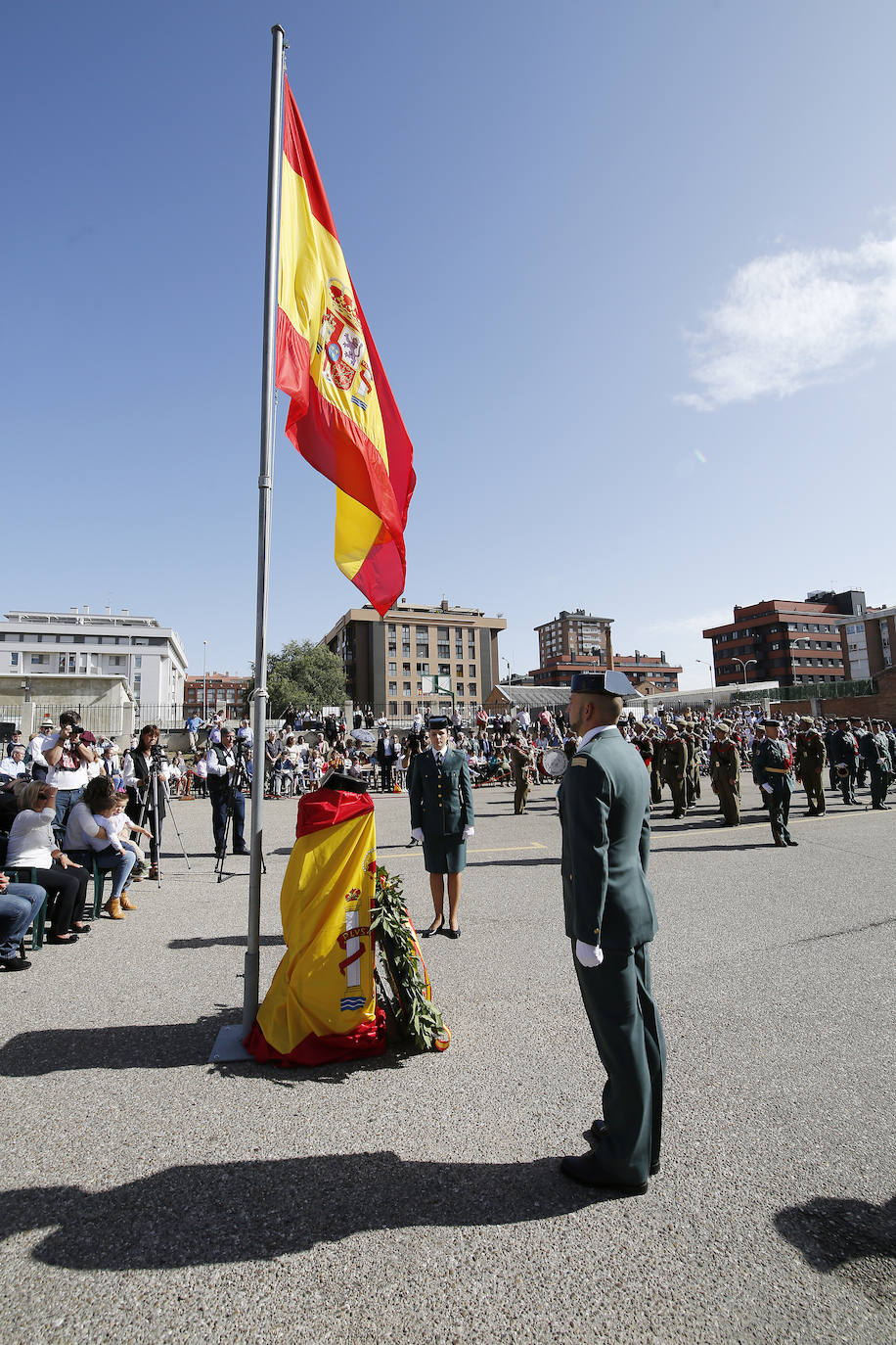 Fiesta de la Guardia Civil en Palencia. 