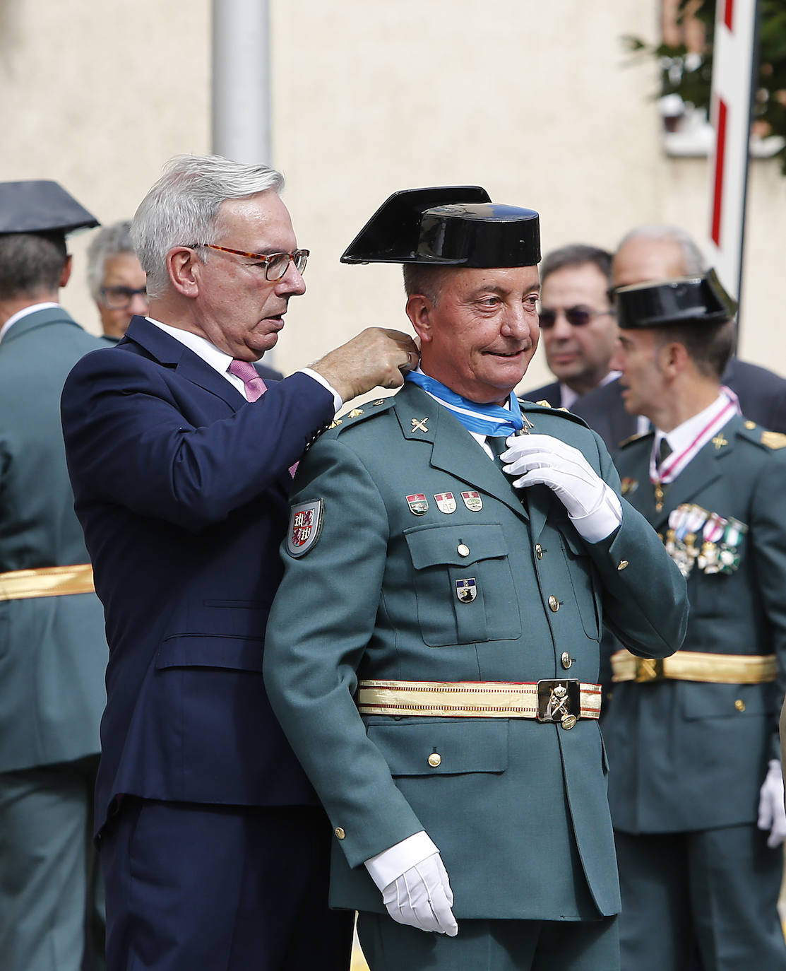 Fiesta de la Guardia Civil en Palencia. 